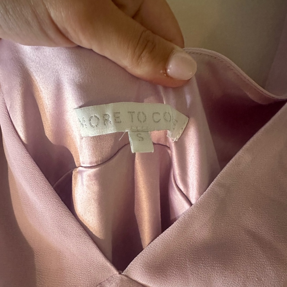Pink Mini Dress with Ruffle Details - Picture 4 of 5